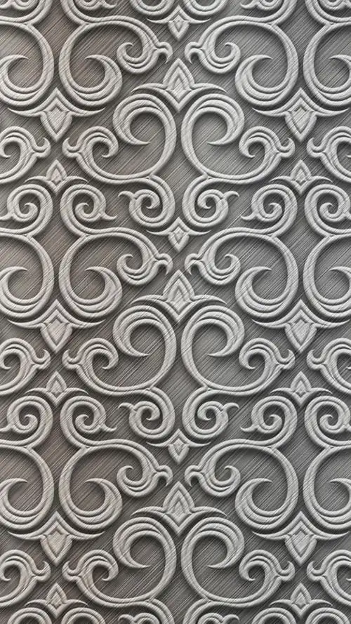 欧式底纹花纹h5背景