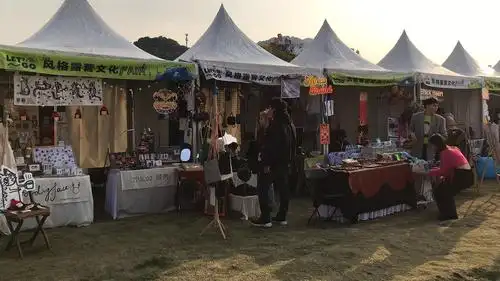 摆摊第14天去草莓音乐节有点冲动了