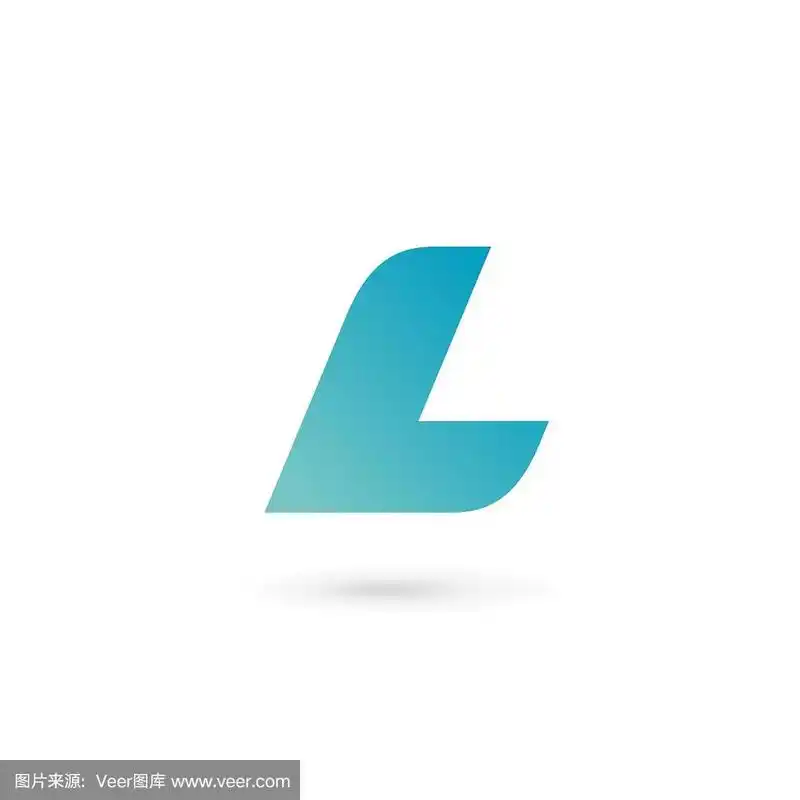 字母l标志图标设计模板元素