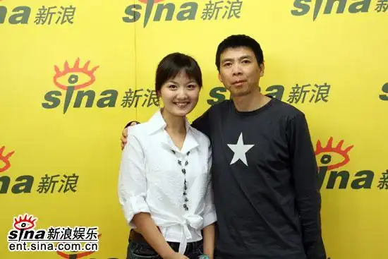 图文:王中军冯小刚做客新浪--蒋小涵冯小刚