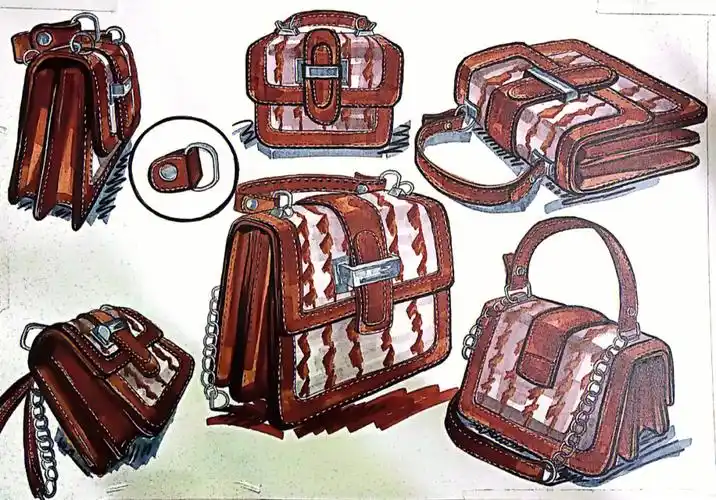 马克笔手绘包包