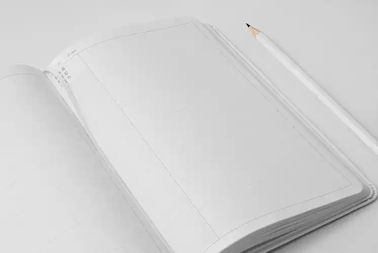 皮质笔记本内页设计