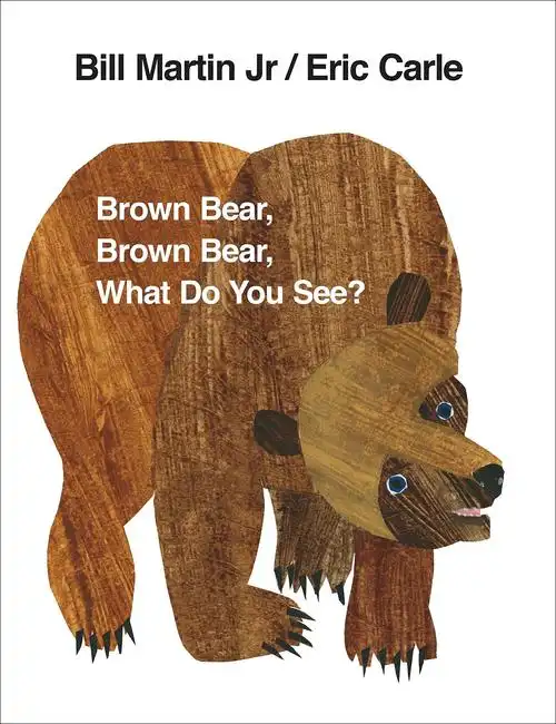 书名:《brown bear, brown bear, what do you see?》