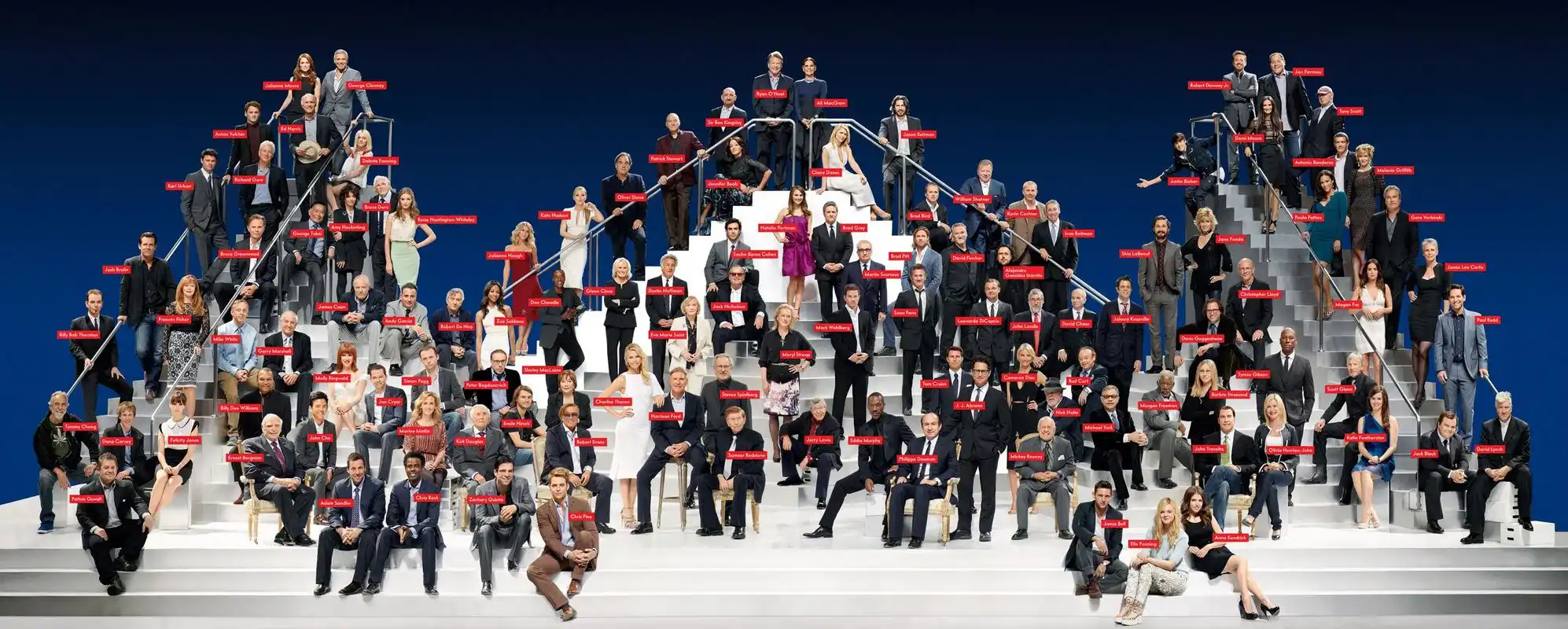 【派拉蒙100周年群星合影,你认出了谁?