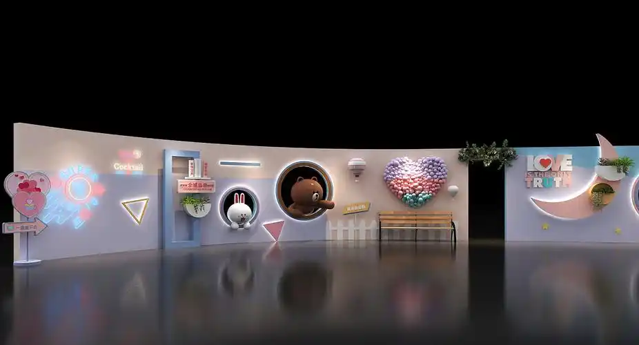 创意露台打卡墙