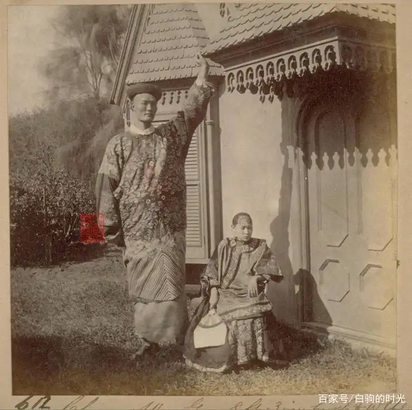 老照片:清朝时期的中国巨人——詹世钗