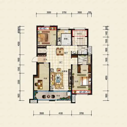 三巽壹号院户型图