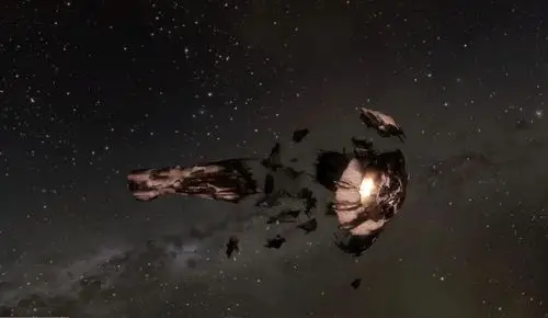 katia在探险中遇到的已成残骸的泰坦舰船纪念碑,这是他最喜欢的照片