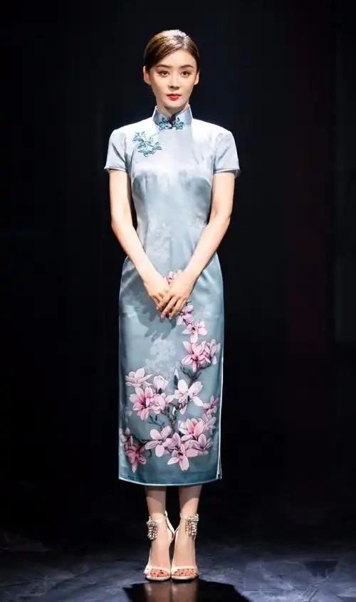 袁姗姗穿旗袍美的像一幅画,还有几分梅婷的气质,惊艳了全场!