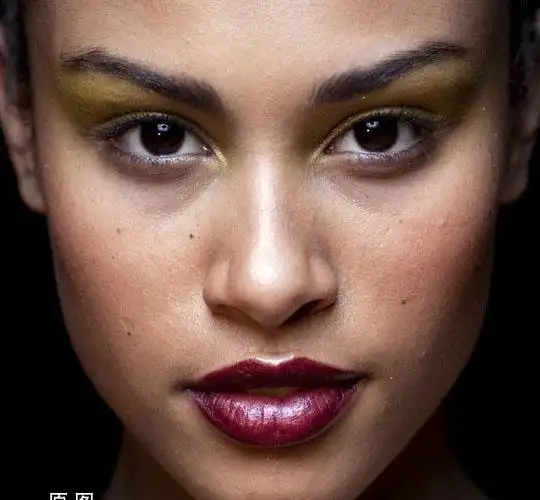 ps修图人物面部美容美女脸部祛痘祛斑肤色有质感精细磨皮美化