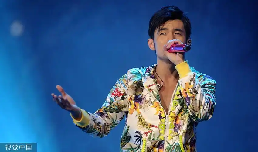 2013年5月17日,周杰伦上海演唱会首场.视觉中国 资料图