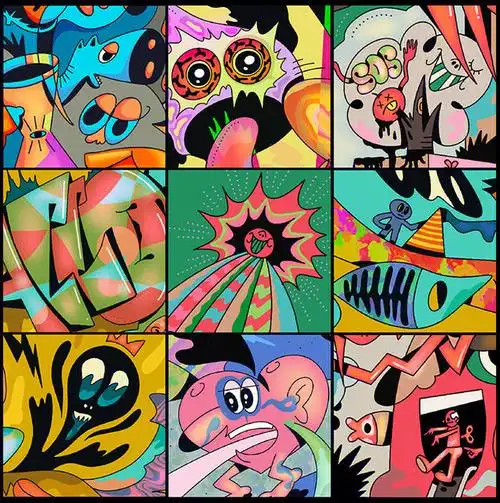 视觉传达素材积累手绘快题海报创意素材