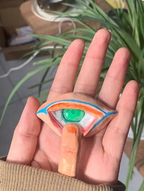 石塑粘土bodythink眼睛