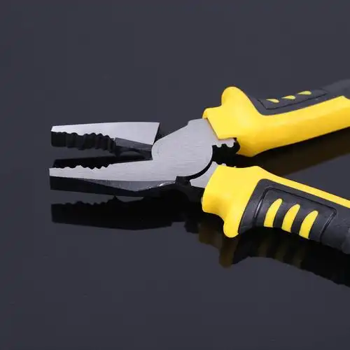 家用五金工具精品多功能钳子8寸工业级省力电工钳绝缘钢丝钳