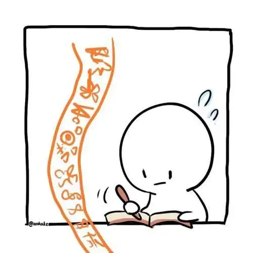 简笔白色小人情头情侣头像卡通可爱卡哇伊楼上楼下系列