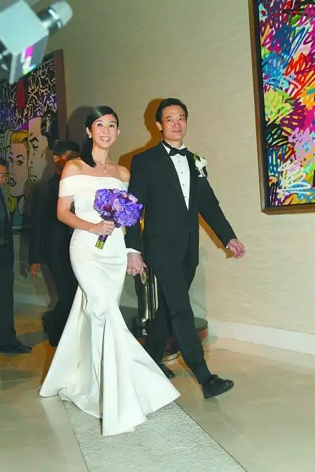 杨采妮和邱韶智大婚