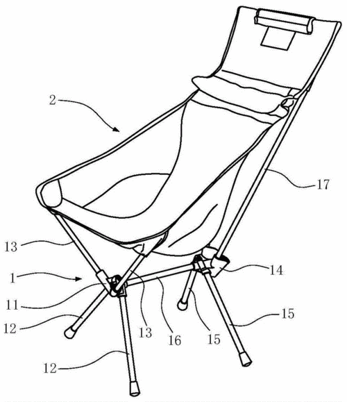 一种便携式坐躺两用折叠椅的制作方法