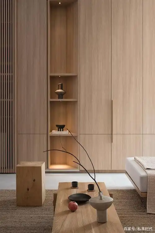 原木色全屋定制感受大自然的呼吸