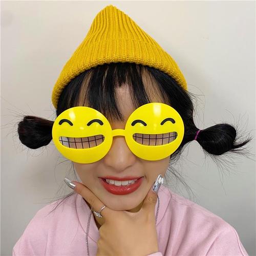 新品生日眼镜搞怪抖音太阳花眼镜搞怪墨镜女搞笑个性情侣款凹造型生日
