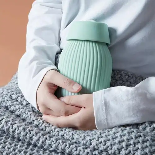 淘宝心选便携硅胶热水袋敷肚子注水迷你暖水袋暖宫护颈热水袋zb【图片