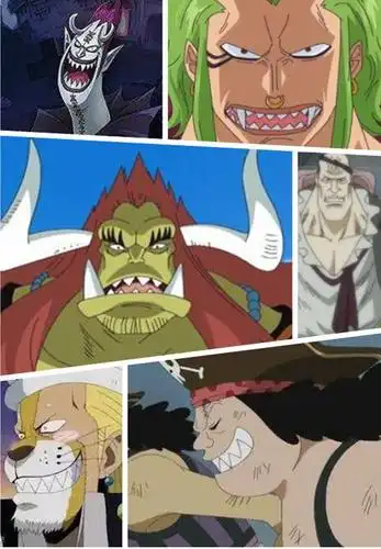 海贼王中的天大笑话杰克和卡塔库栗是鱼人