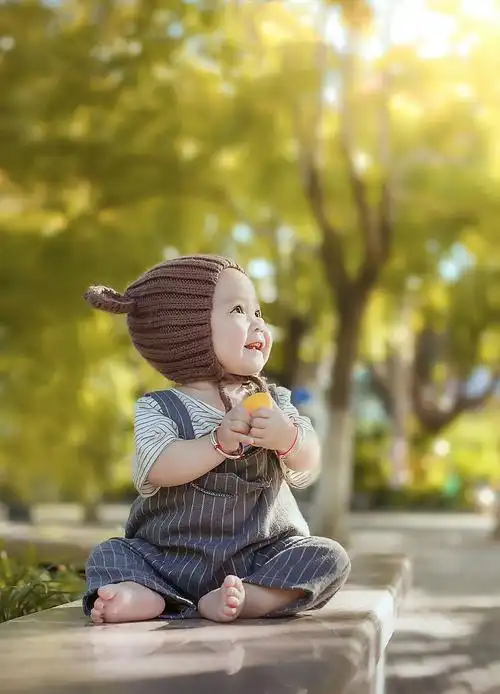 秋日外景大眼萌娃来一波