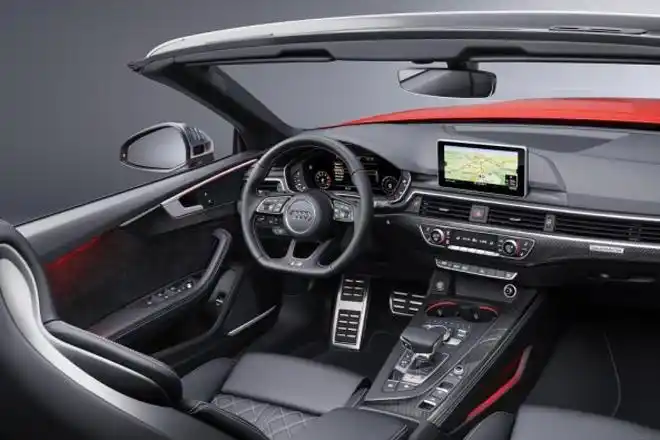 动感流畅奥迪发布新款a5s5敞篷版官图