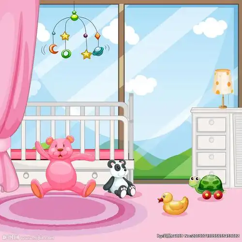 卡通儿童卧室图片