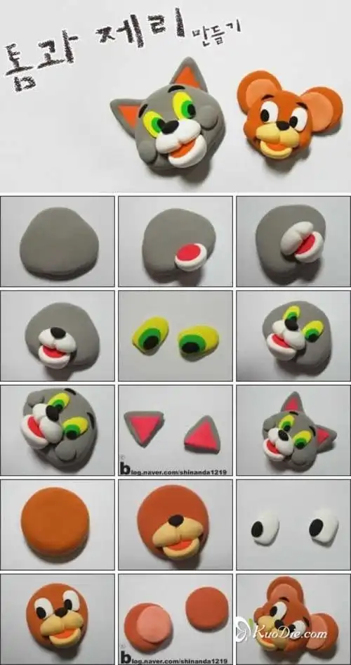 粘土教程 猫和老鼠 童年时代