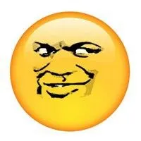 大黄脸表情包_微信头像图片大全