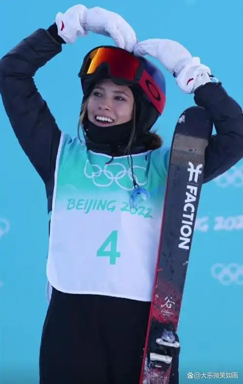 第三金来了我国滑雪运动员谷爱凌在自由滑雪女子大跳台再夺一金
