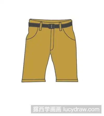 简笔画教程:教你画短裤
