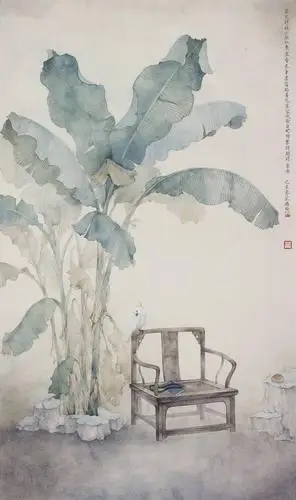 长物绘61芭蕉 - 宋扬的作品 | artand - 与艺术家面对面的在线画廊
