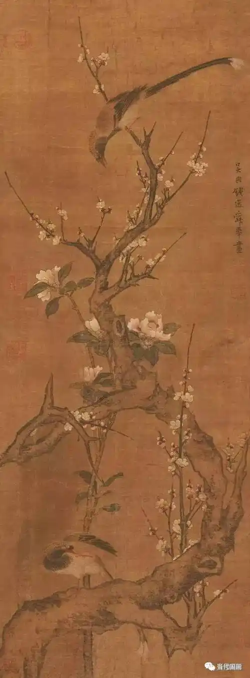 最经典的钱选花鸟画50幅养眼