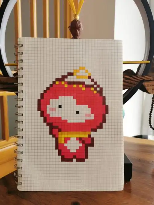 像素画临摹37可爱雪容融