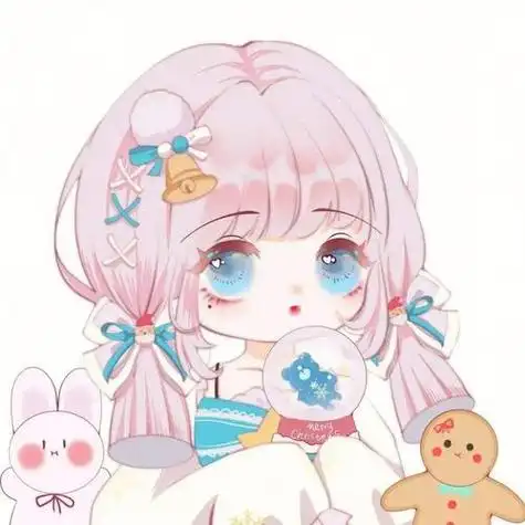 q版头像女生卡通可爱萌 卡通头像图片大全 -【爱个性】