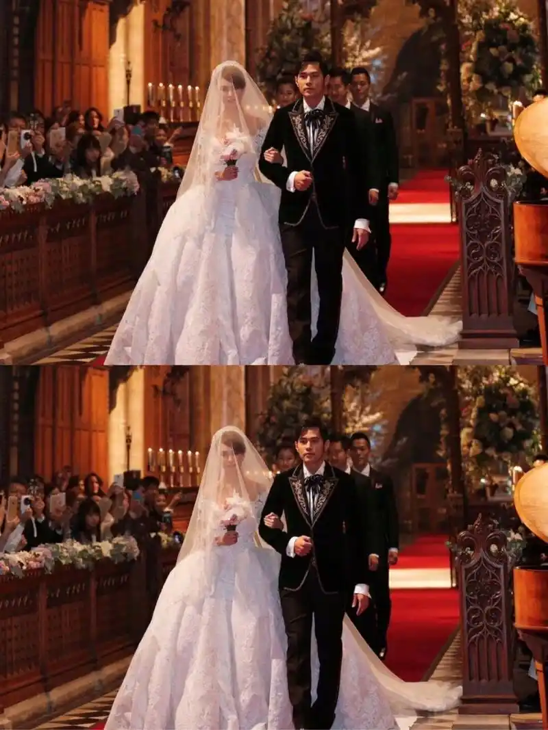 昆凌与周杰伦的古堡婚礼在华语娱乐圈引起了广泛的关注和羡慕