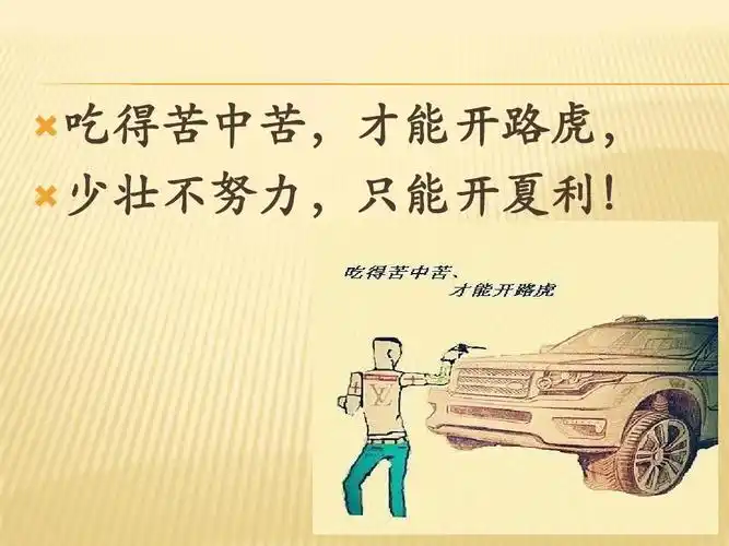 报关员考试第一第二章课件ppt  吃得苦中苦,才能开路虎,  少壮不努力