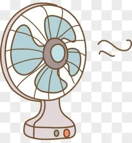 卡通风扇图标风扇小风扇风扇手绘风扇吹风风扇风风扇图标手小风扇手持