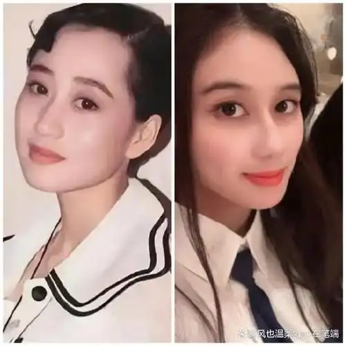 很多人说赌王幺女何超欣和利智长得很像主要是眼睛和鼻子特别像