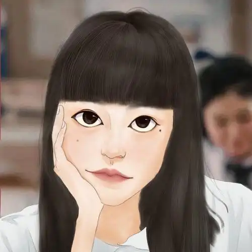 禁忌女孩%娜诺#@#插画头像  @#娜诺  #禁忌女孩娜诺  #我是原创插画师