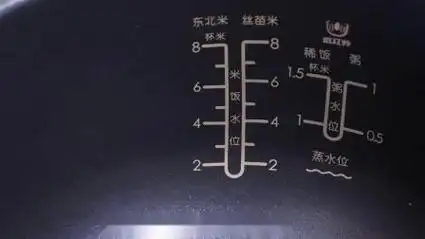 用了10多年的电饭煲才知道,原来锅里面的刻度是这么用的