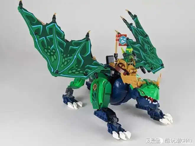 乐高幻影忍者71766劳埃德的传奇神龙开箱评测