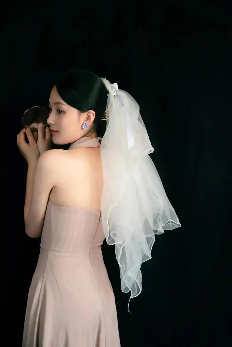 许个愿 比如你一直在我身边#分享照片 #龙南 #单人婚纱  - 抖音