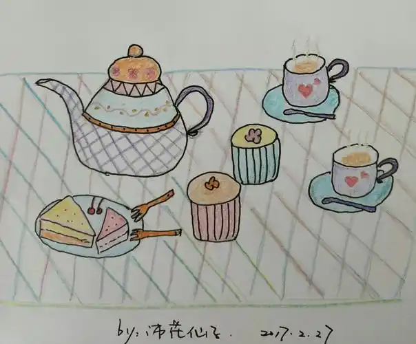 铃铛子简笔画第二期-愿此生拿起笔不再放下