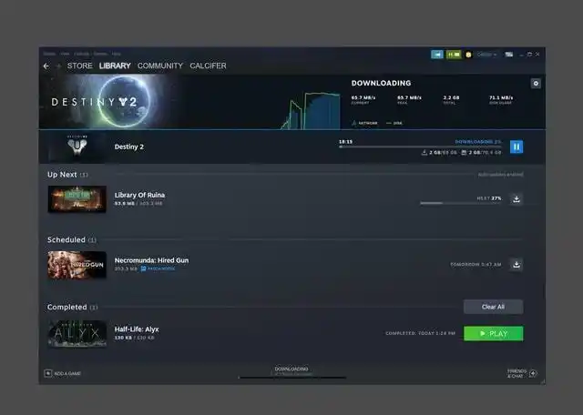 steam 客户端更新.改进下载功能和实现存储管理功能|管理器|游戏|磁盘