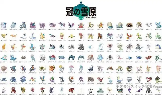 宝可梦冠之雪原宝可梦公布骑马的神兽登场四颚针龙有望回归