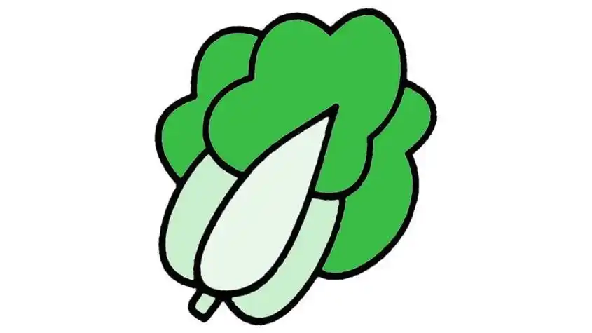 小青菜简笔画