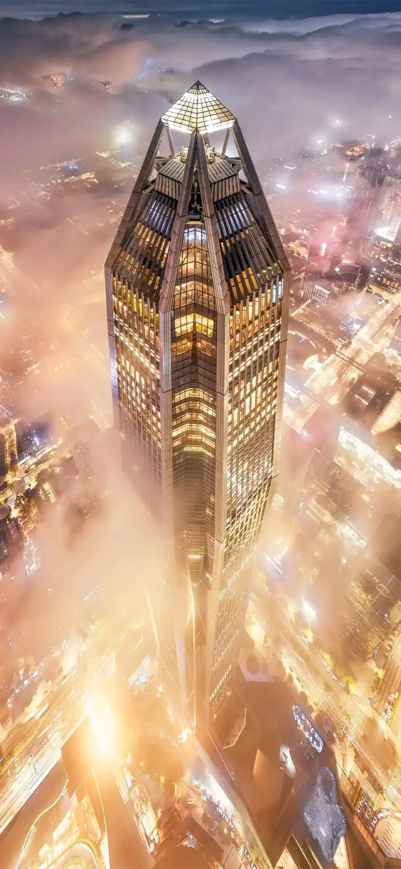 深圳市夜景 - 抖音