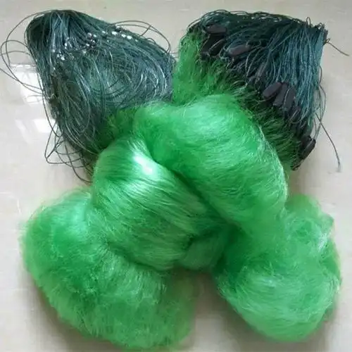 鱼网三层鱼网粘鱼网进口丝三层渔网加粗鱼网沉网挂网捕鱼网白条网鲫鱼